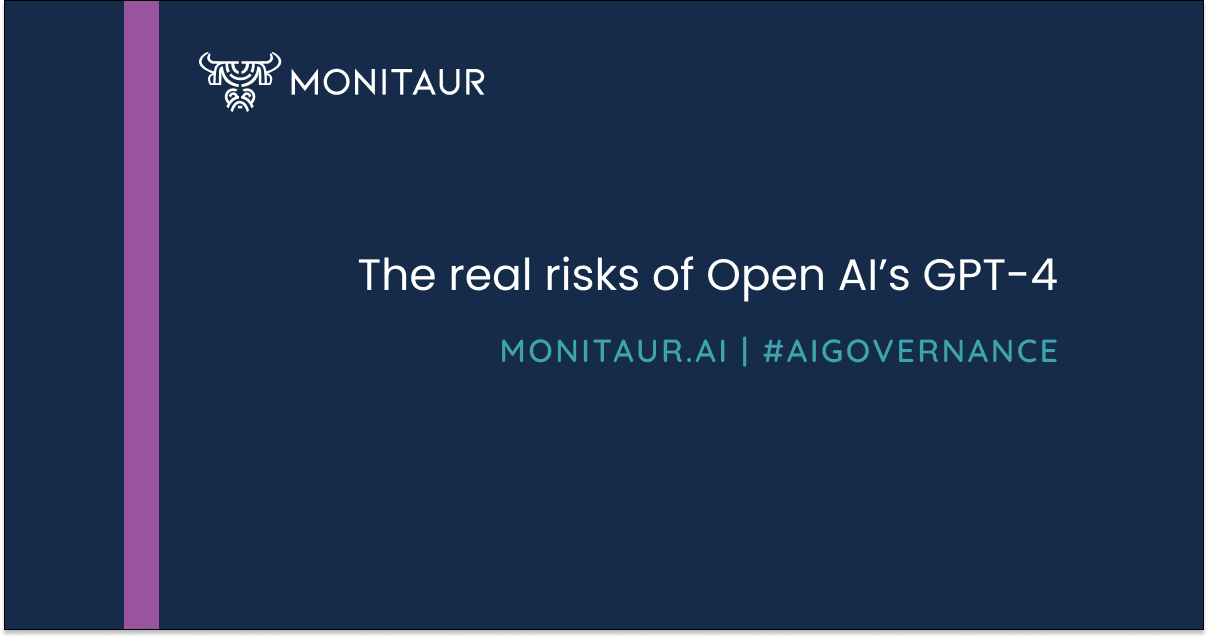 The real risks of OpenAI's GPT-4